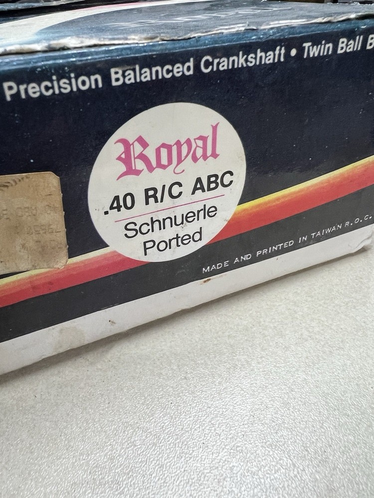 Royal Schnuerle .40 Rc Airplane Engine