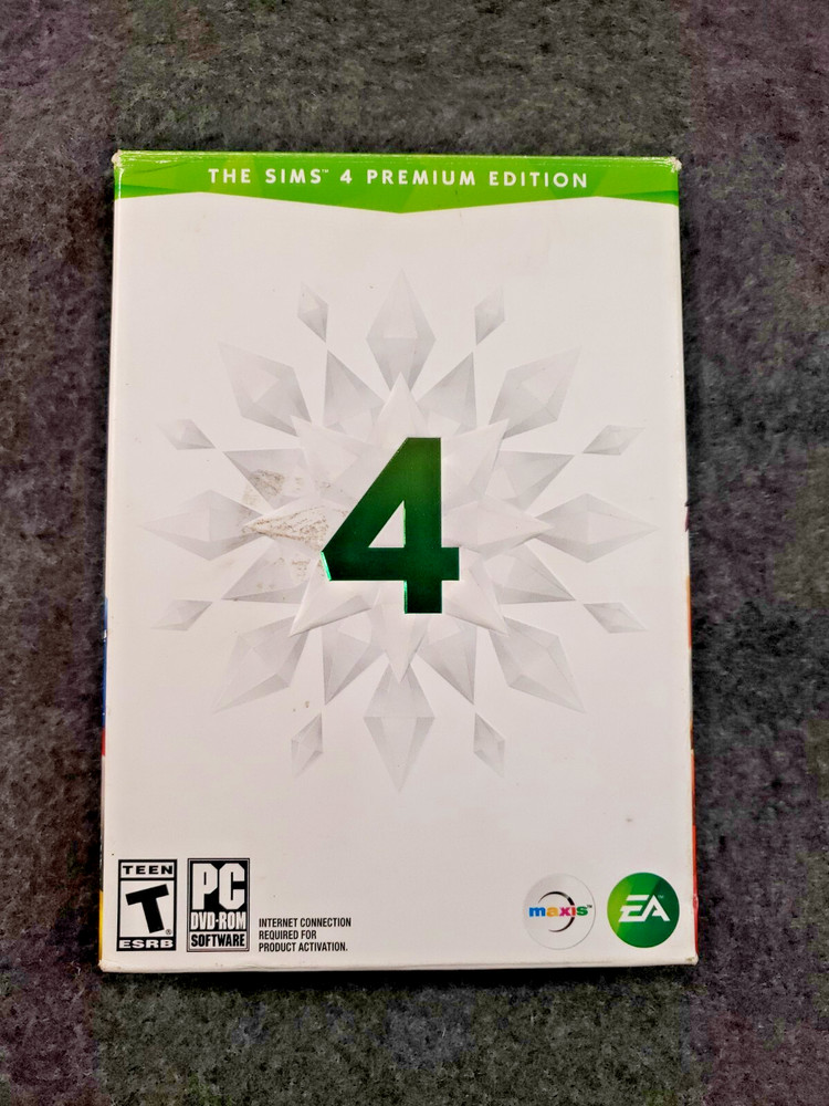 Sims 4: Premium Edition Game (PC, 2014) ...................................(SB5)