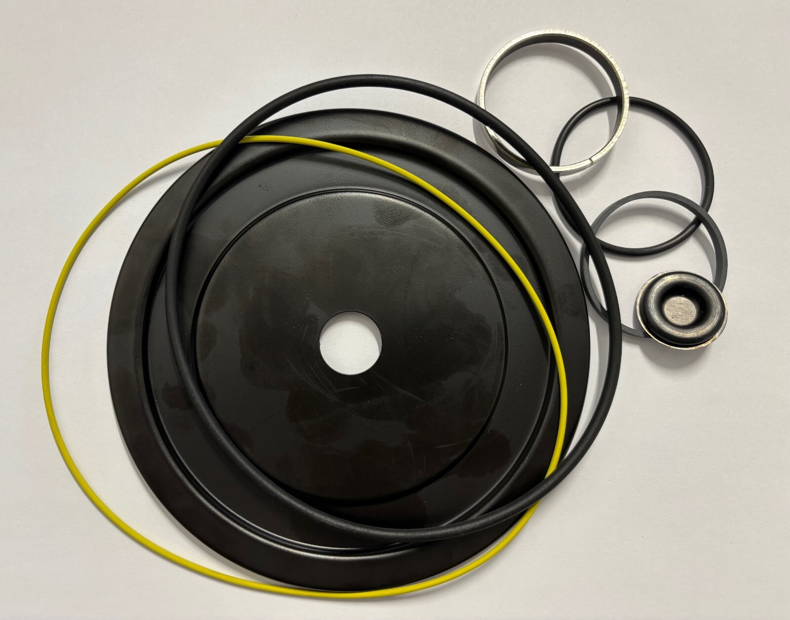 Front Cover Plate & Seals Terex Benford TV1000 TV1200 Roller Drive Motor A01360D