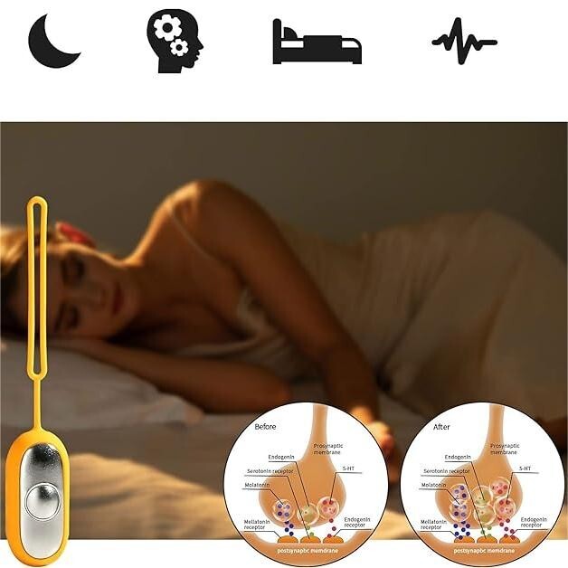 Compact Handheld Sleep Aid Device - Relaxation Tool for Improved Sleep