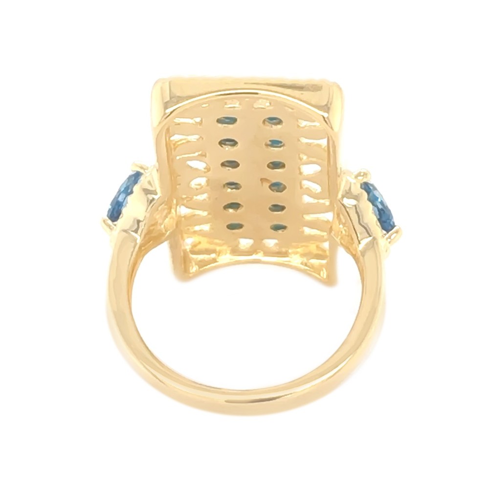 Sleeping Beauty Turquoise Ring 3mm Round 925 Sterling Silver