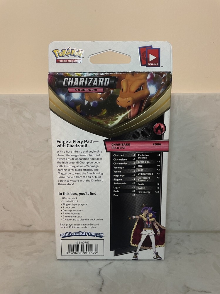 Pokémon Sword and Shield Vivid Voltage Cracked Ice Charizard Theme Deck SEALED