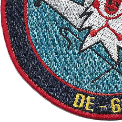 DE-667 USS Wiseman Destroyer Escort Ship Patch
