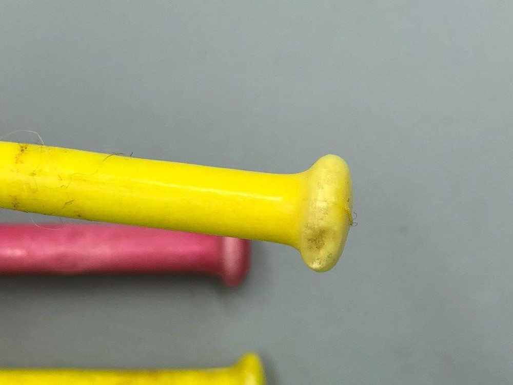 Vintage Full CANDY POWDER Container BASEBALL BATS