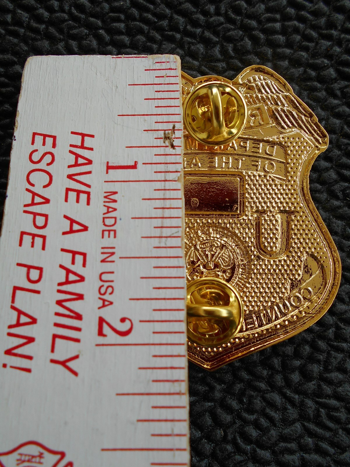 US Army COUNTERINTELLIGENCE (ACI) "RETIRED" full size Badge . With pins