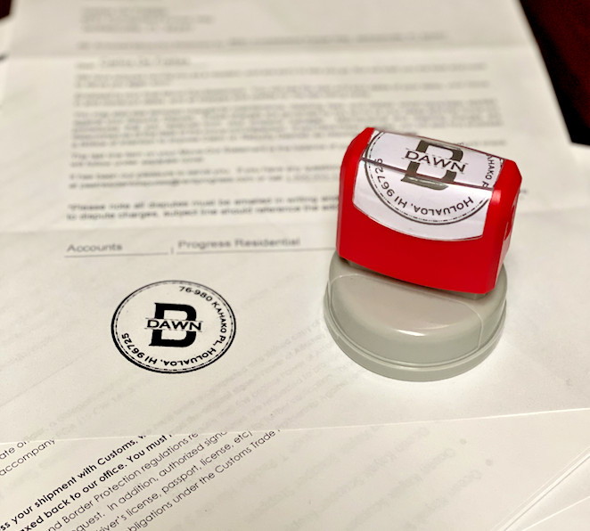 Return Address - custom stamps - 904 Stamps
