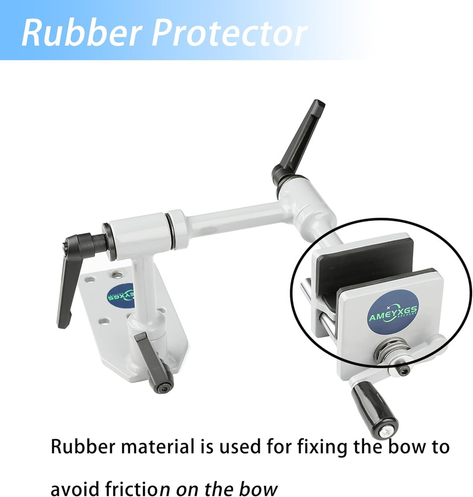 Bow Vise for Compound Bow 360° Adjustable Bow Mount Tool Compound Bow Press Bow