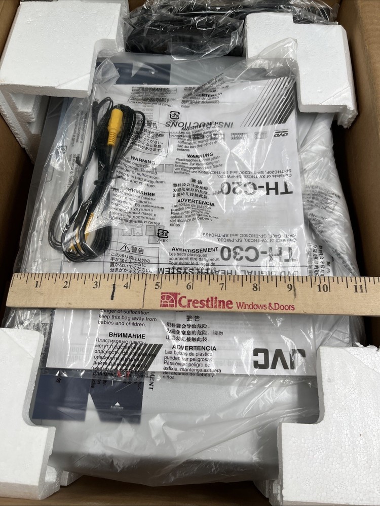 JVC XV-THC30 DVD/Tuner/Controller New Open Box