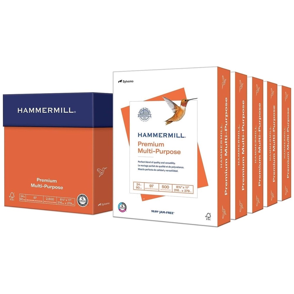 ColorLok Technology Copy Paper, 92 Bright - 2500 Sheets