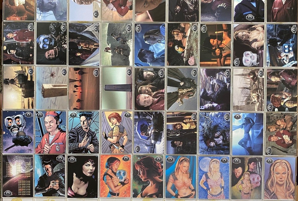 Lexx Base Card Set 72 Cards Dynamic Forces 2002