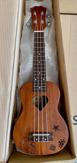 21" Soprano Ukulele -UK-21E ( Open Box )