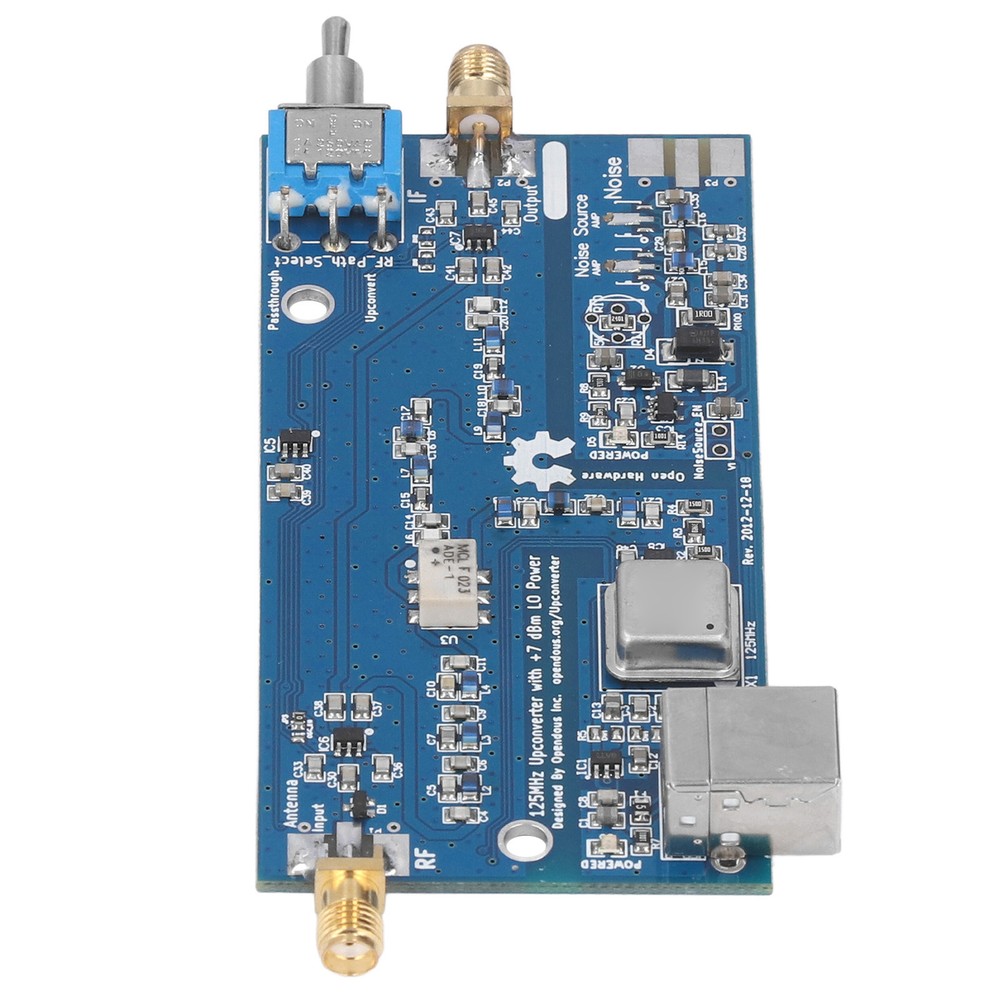 125MHz SDR Variable Frequency Upconverter Board For RTL2832+R820T2 Receiver