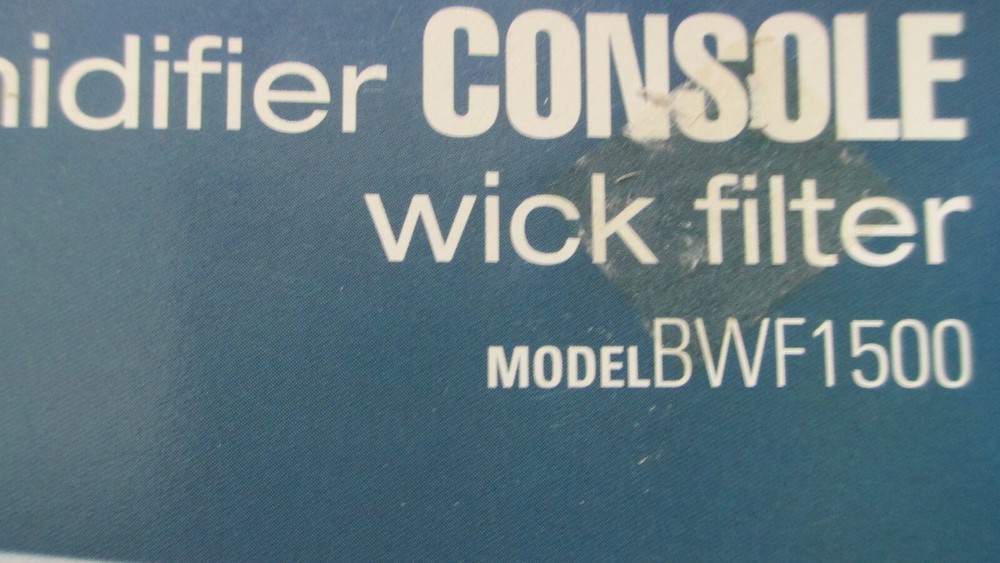 Bionaire, BWF1500, Humidifier Wick Filter