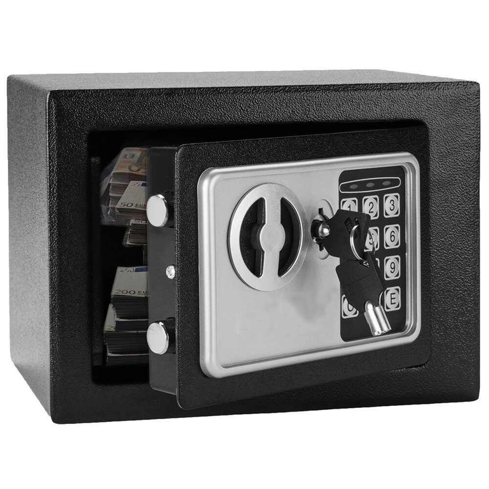 Electronic Digital Safe Box Keypad Lock Security Home Office Cash Jewelry Gun