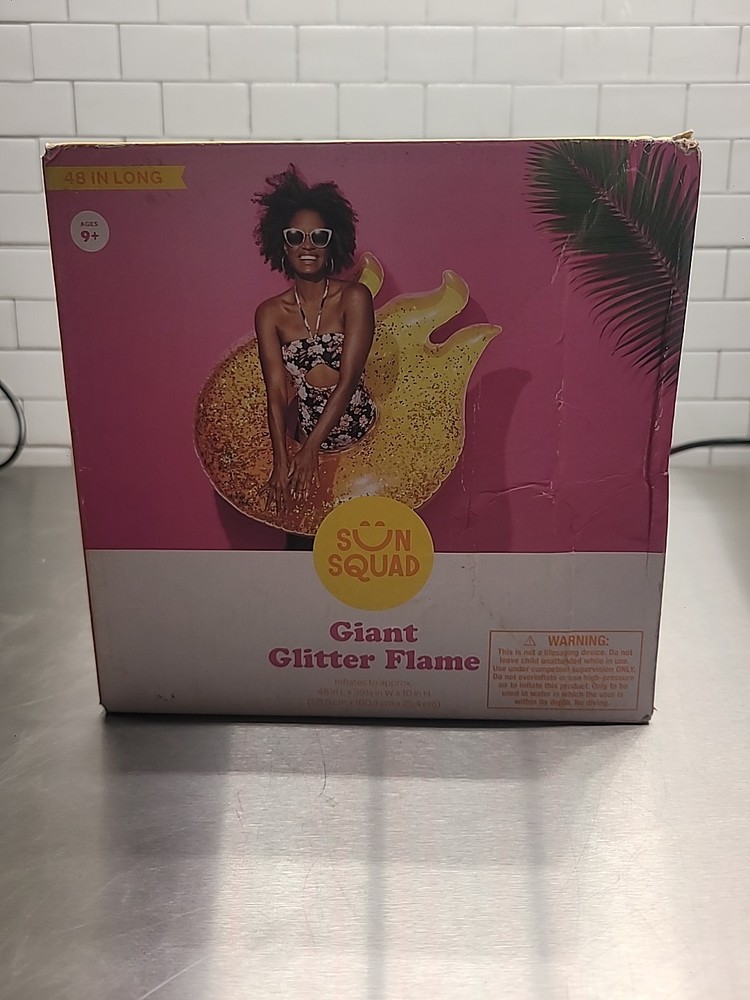 Sun Squad Giant Glitter Flame