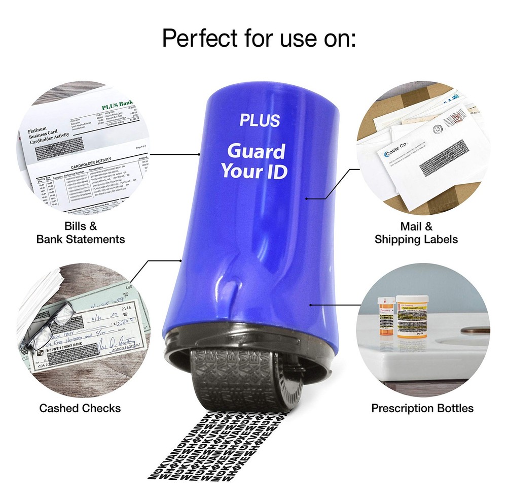 Guard Your ID Advanced Roller 2.0 Identity Theft Prevention Regular, Blue
