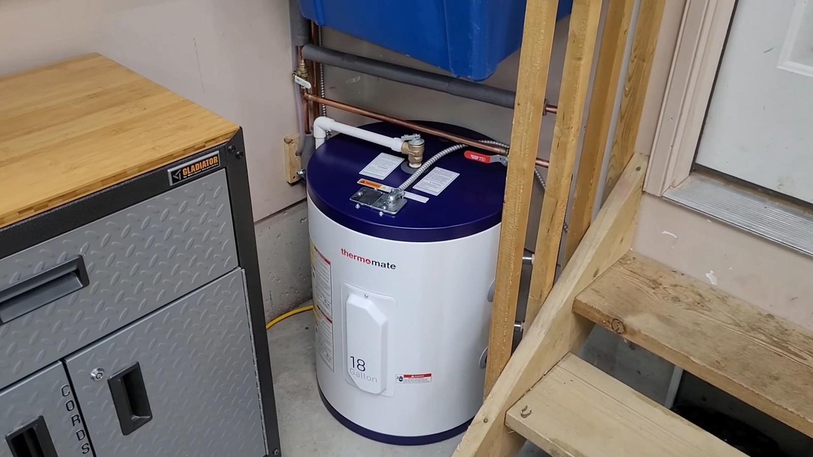 18 Gallon Electric Tank Water Heater Point of Use Residential for Washing Shower