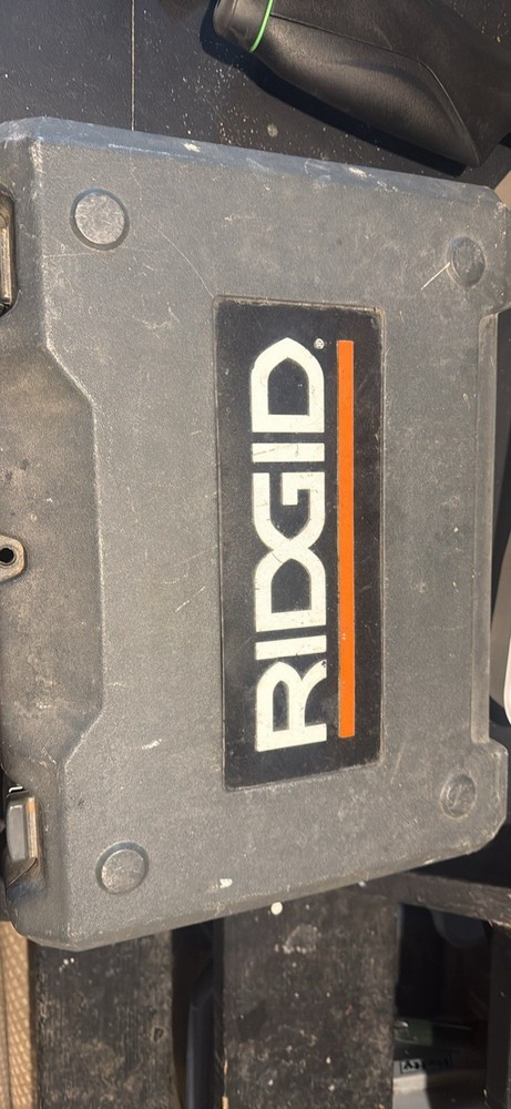 RIDGID Corded Drill/Driver Keyed Chuck Auxiliary Handle Case Drill Bits