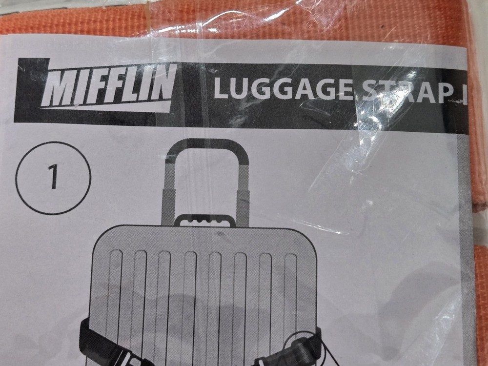 Adjustable Luggage Straps. Durable. New