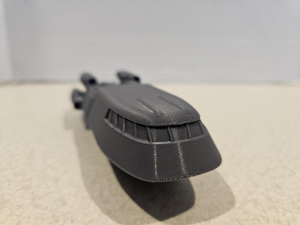 3d Printed Colonial Shuttle 6in Model Printed Whole