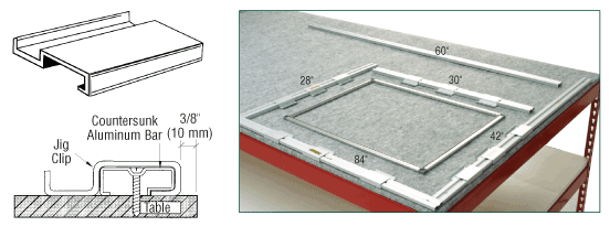 CRL P7924 Screen Table Jig Set