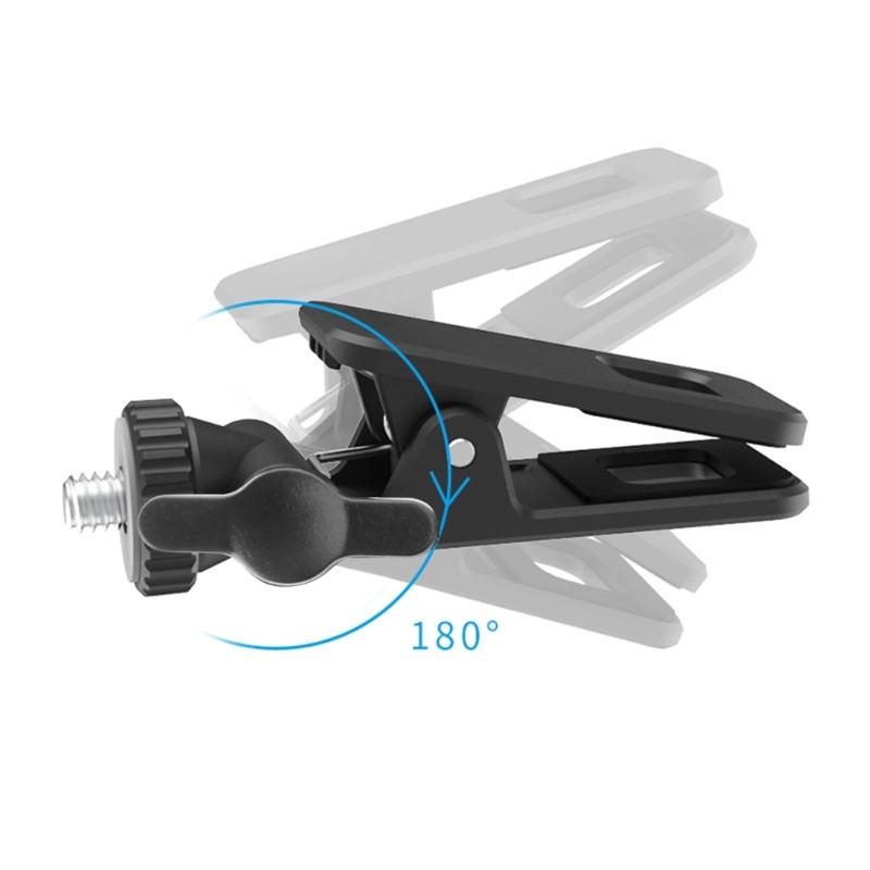 Camera Clip Photography Accessories Camera Clamp Mount Flash Holder 1/4 Thread