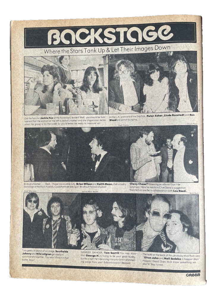 Creem Magazine ~ January 1977 ~ Kiss ~ Frampton ~ Nugent and lots more!