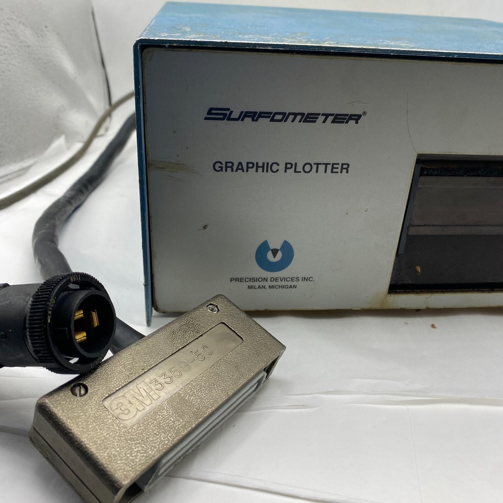 PRECISION MODEL PGP-1 SURFOMETER GRAPHIC PLOTTER RECORDER PGP1, 3M 3359-50 🎯