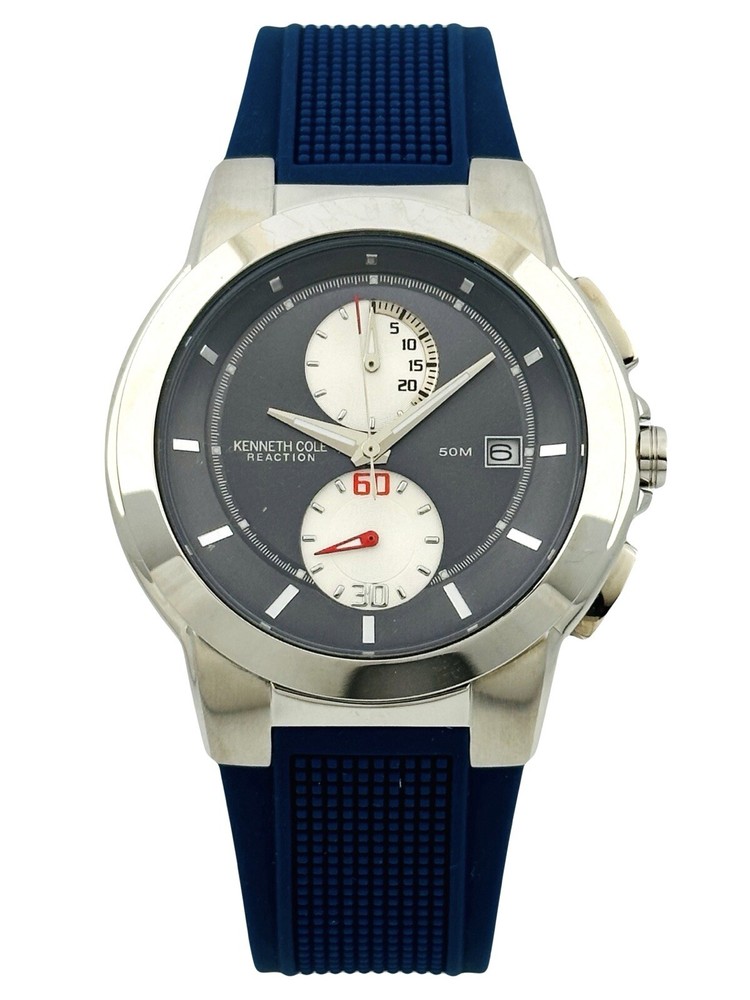 Kenneth Cole Strap , KC1390 , Blue Rubber Strap , Kenneth Cole watch strap ,