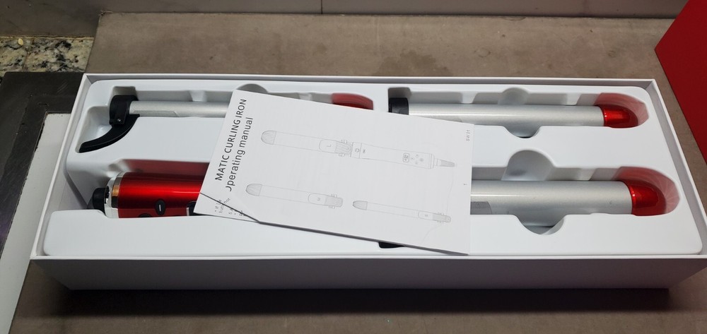 IAMFINE Automatic Curling Iron (3 Different Size Heads)