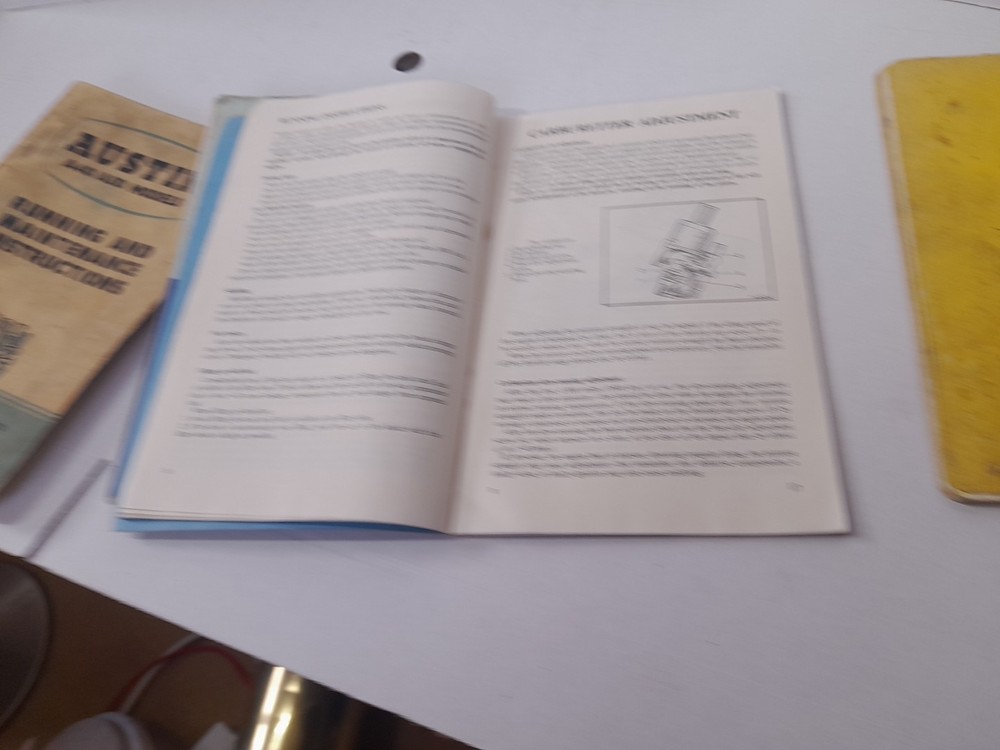 Vintage Austin Handbooks
