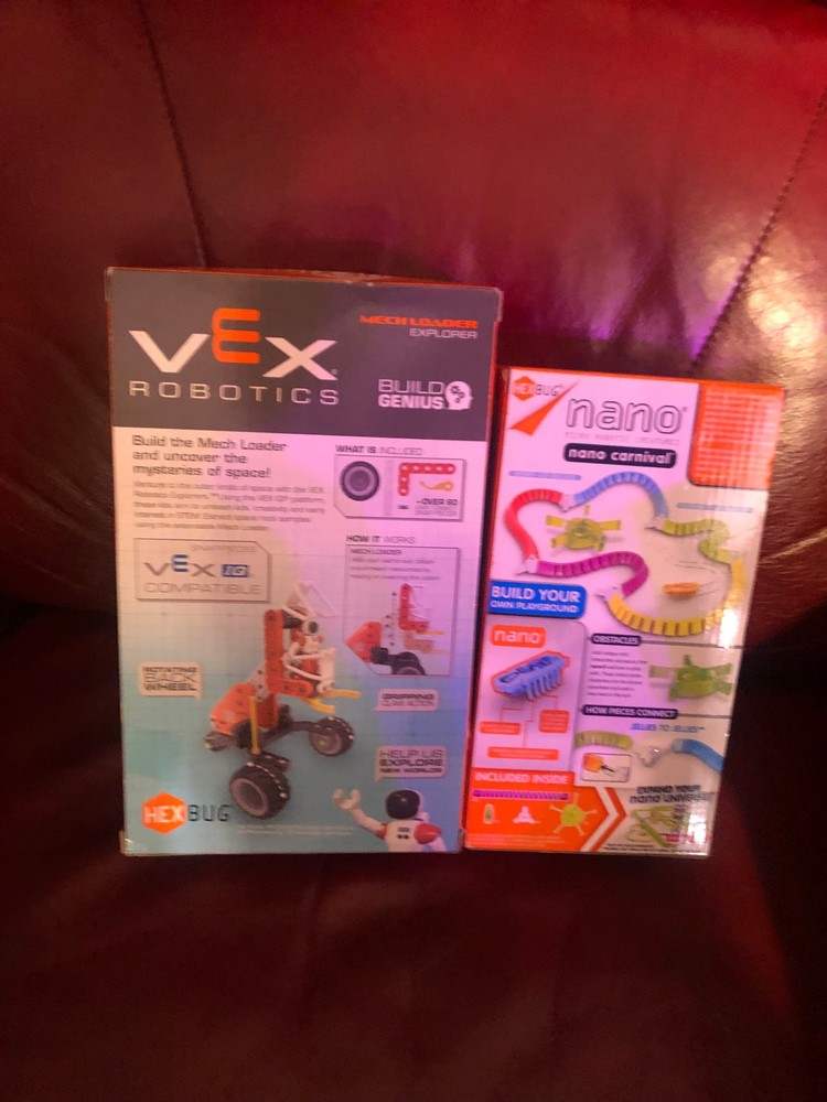 Hexbug Vex Robotics and Nano Micro Robotic Creatures Playground Sets NIB