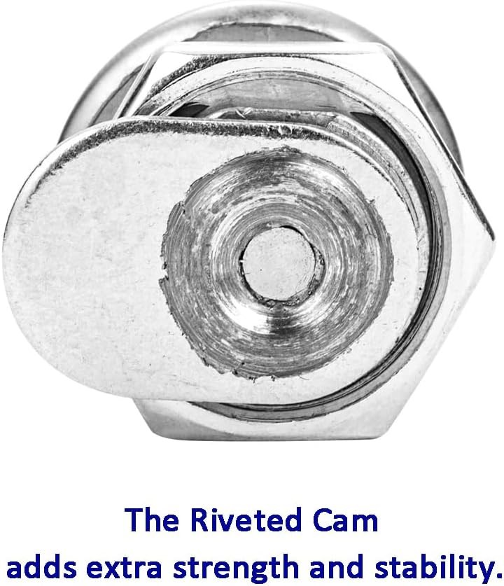 Truck Tool Box Lock Replacement – 5/8" Cylinder 1 Pack - (CH501), Silver