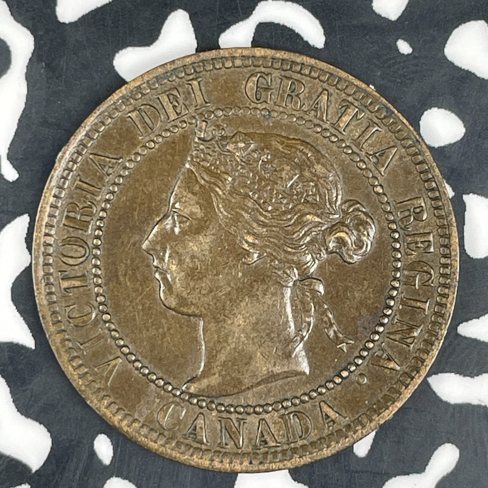 1894 Canada Large Cent Lot#C9279 Nice! Key Date!