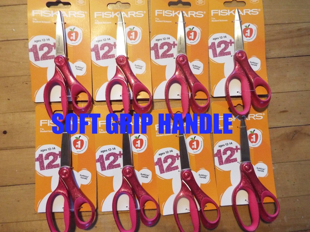 FISKARS SCISSORS FOR STUDENTS SET OF 8