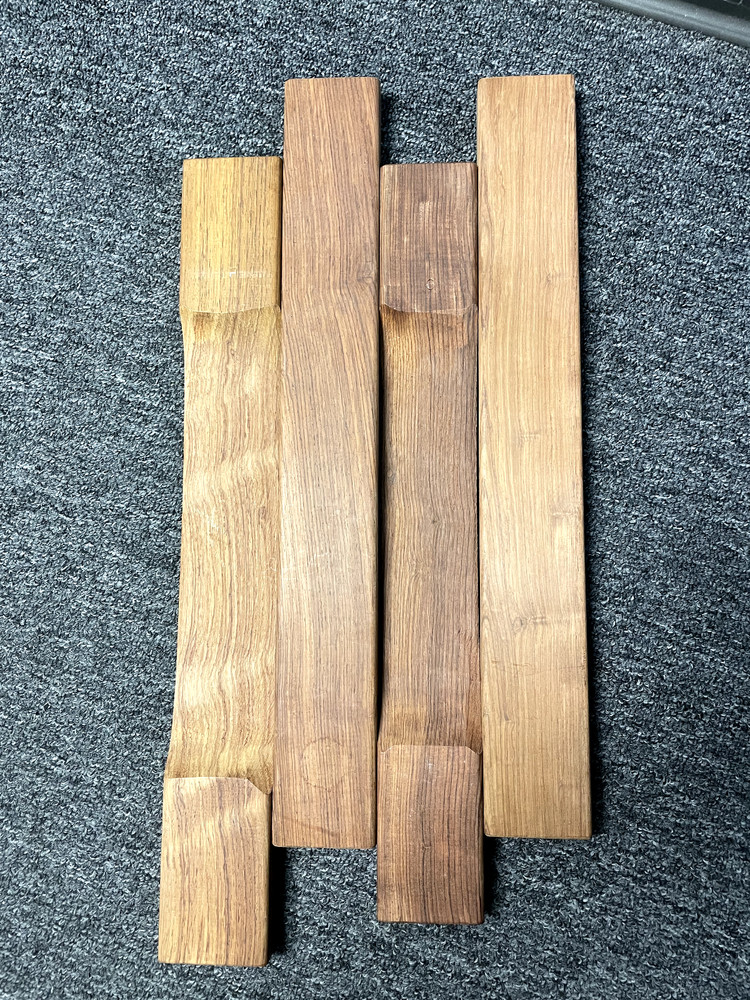 4 Marimba Bars (unknown brand)