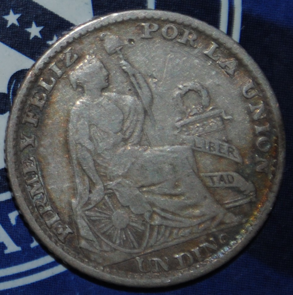 Peru 1 Dinero 1898 {{{B298