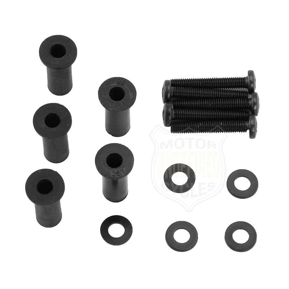 Windshield Windscreen Screws Bolt Kit Well Nut For Harley Road Glide FLTR