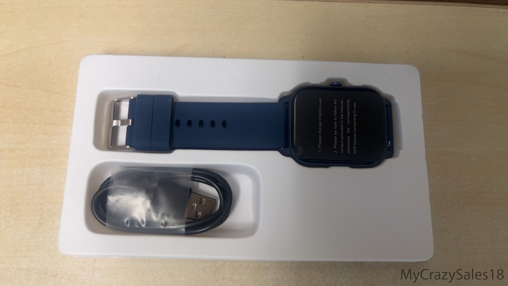 Smart Watch(Answer/Make Call), 1.85" Smartwatch for Men IP68