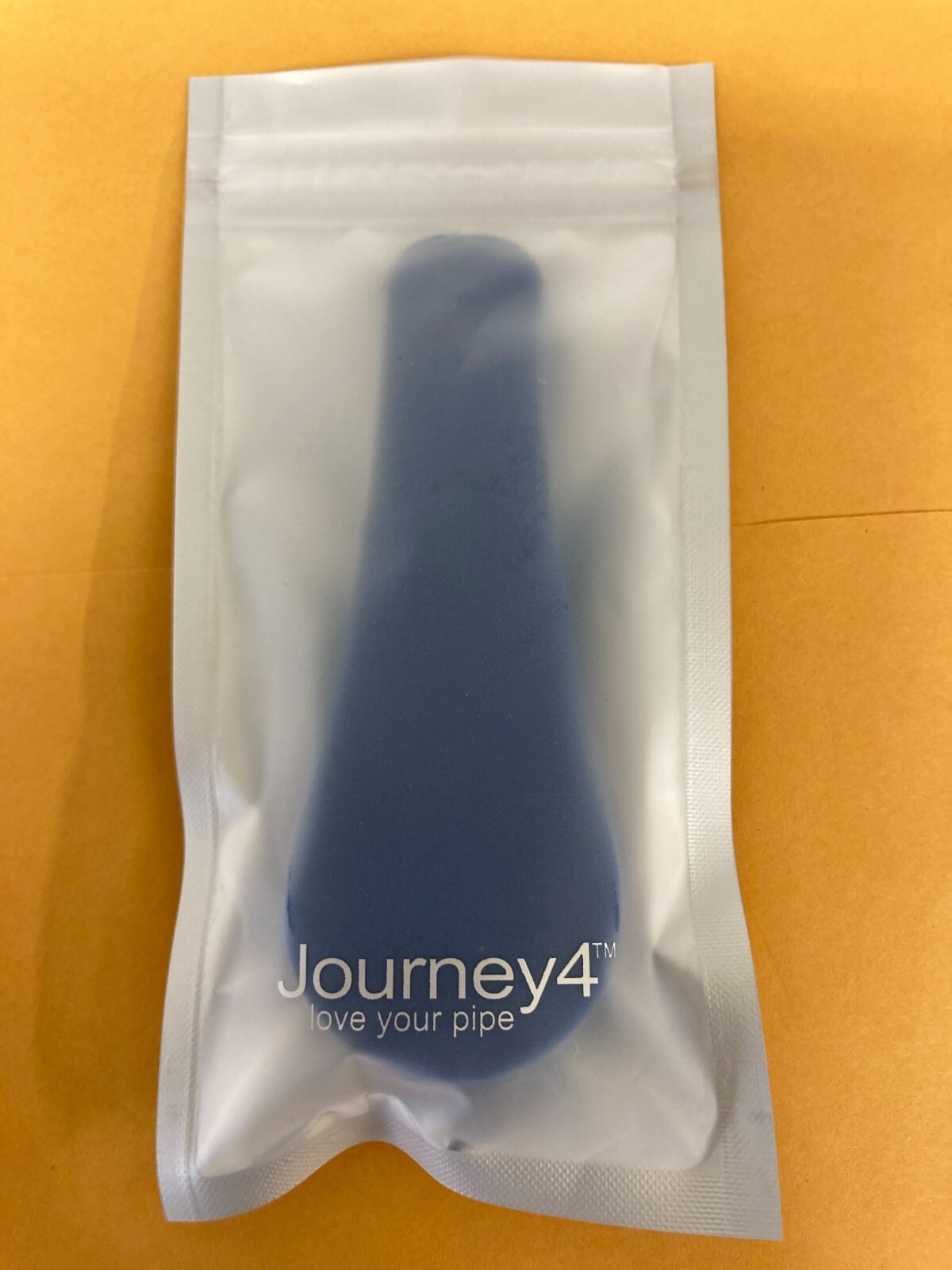 Authentic Journey4™ Pipe - Cerulean Blue w/Air Tight Pouch - Free Ship