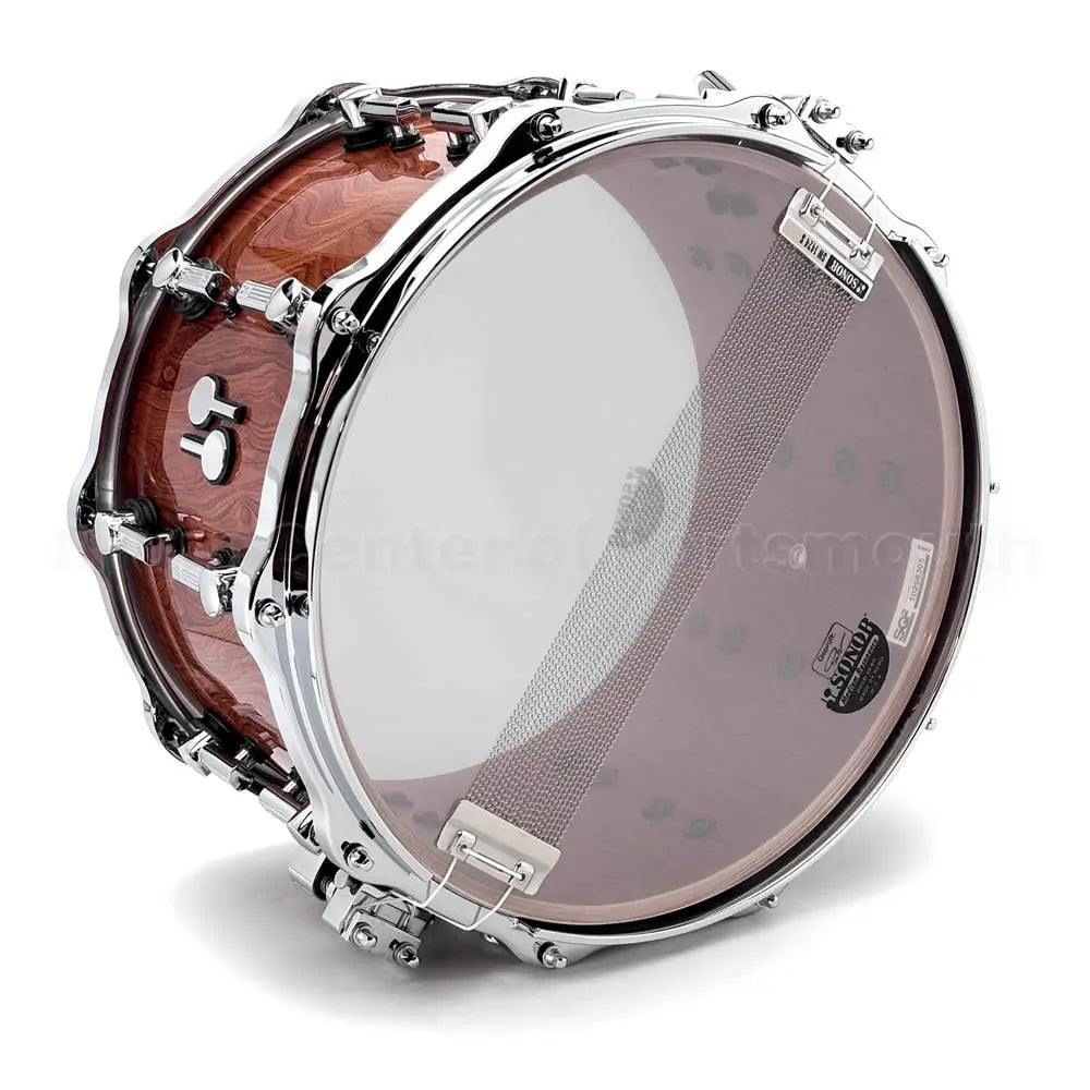 Sonor SQ2 Heavy Beech Snare Drum 14x8 Bubinga Gloss