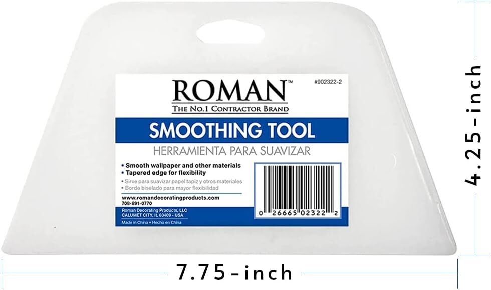 ROMAN’s Wallpaper Smoothing Tool for Home Improvement, Smoother...