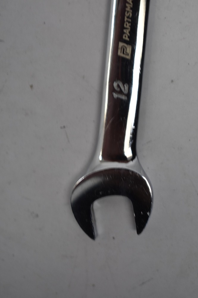 Partsmaster 双面棘轮组合扳手镀铬工具 CR-V 12 毫米-