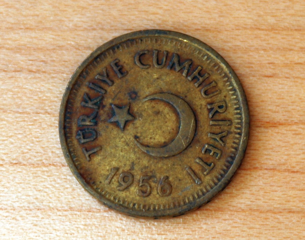 1956 Turkey 10 Kurus
