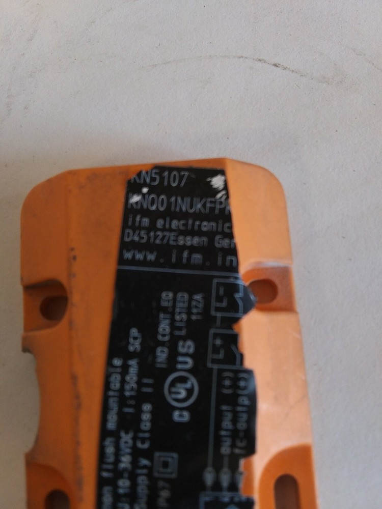 IFM Electronics KN5107 Proximity Level Sensor