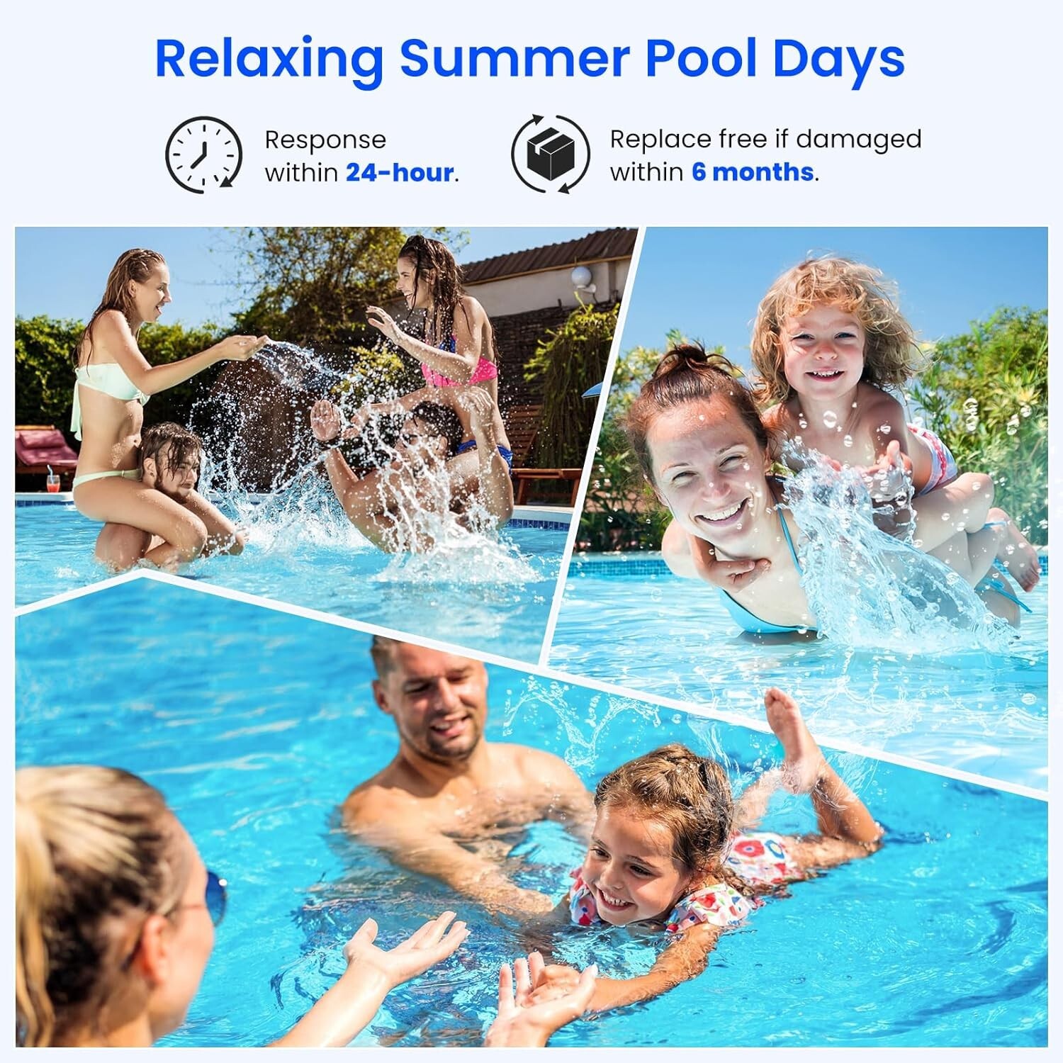 C5030 Pool Filter Cartridges 4-Pack for Hayward SwimClear C5020, C5500 ,C-7494