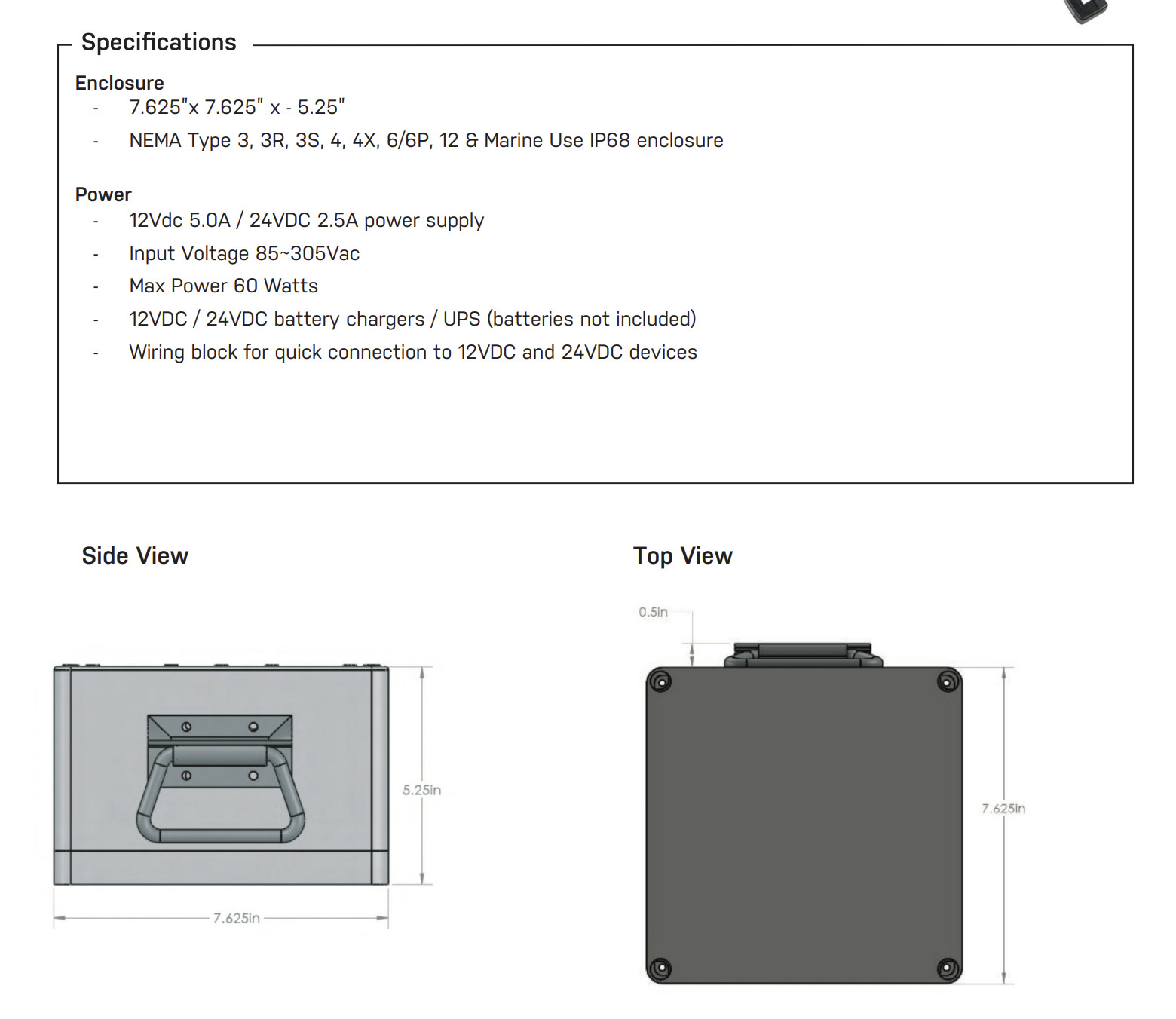 Sure-Fi Portable Access Kit Wiegand DS004 Controller and Remote HID ThinLine II