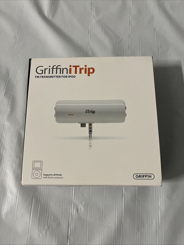 GriffiniTrip FM Transmitter for IPOD with CD-Rom and Quick Start Guide