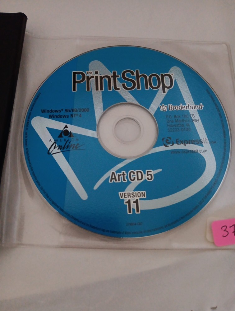 Print Shop Art CD 5 Version 11