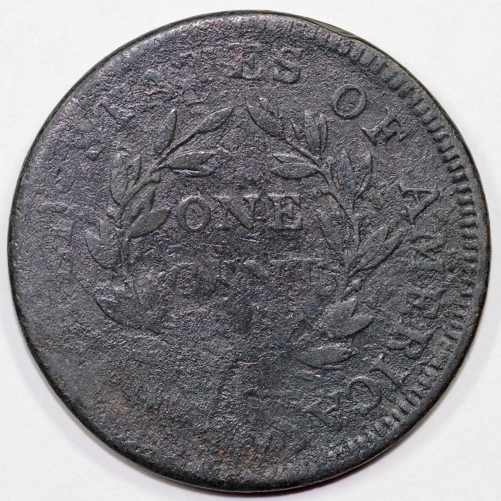 1798 1c S-147 Draped Bust Large Cent